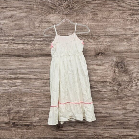 White Dress with Pink Accents size 12 - Picture 2 of 13